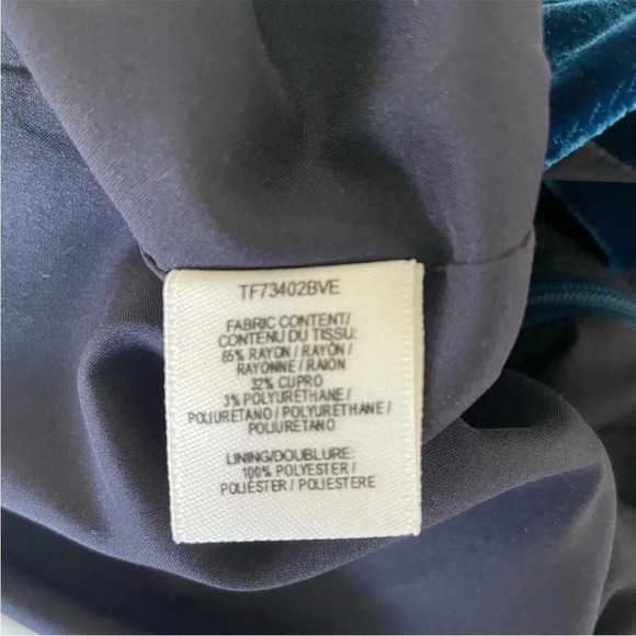 10 Crosby Derek Lam velour drape mini skirt - Picture 9 of 13